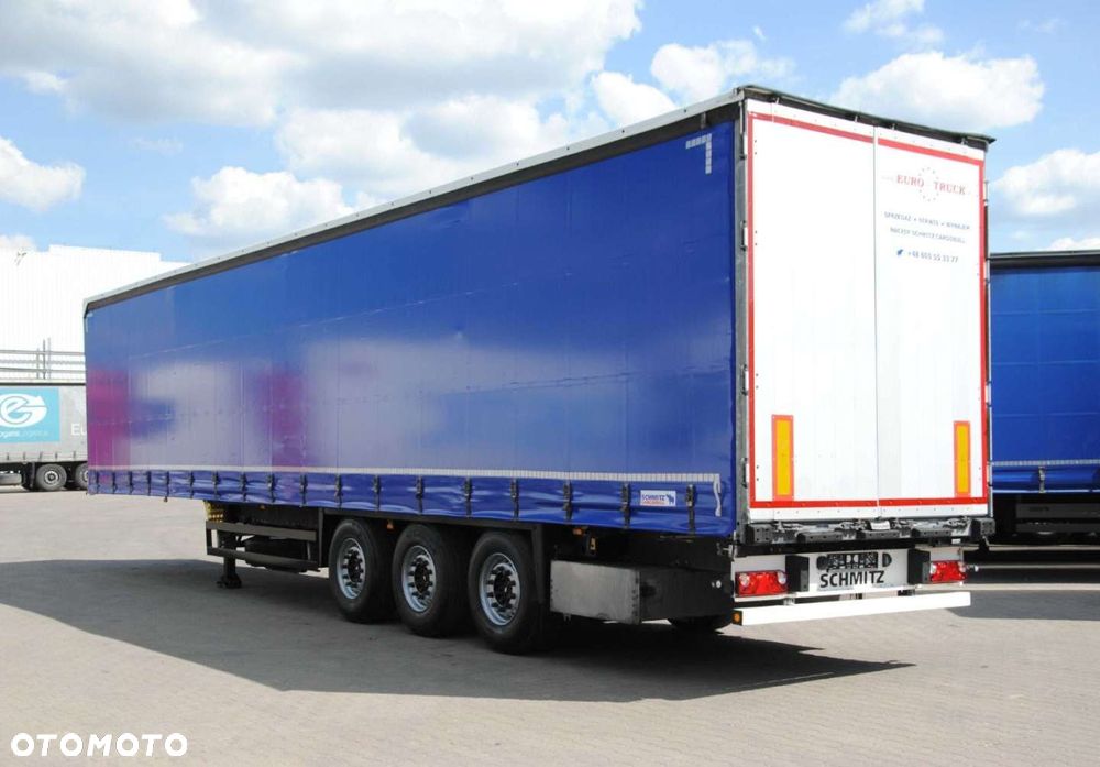 Schmitz Cargobull SCS kurtyna, podnoszona oś - 5