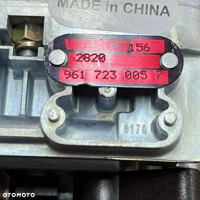 Zawór hamulcowy, hamulec pomocniczy, postojowy, manetka hamulca ręcznego WABCO 9617230050, SCANIA, DAF, RENAULT, EVOBUS - 3