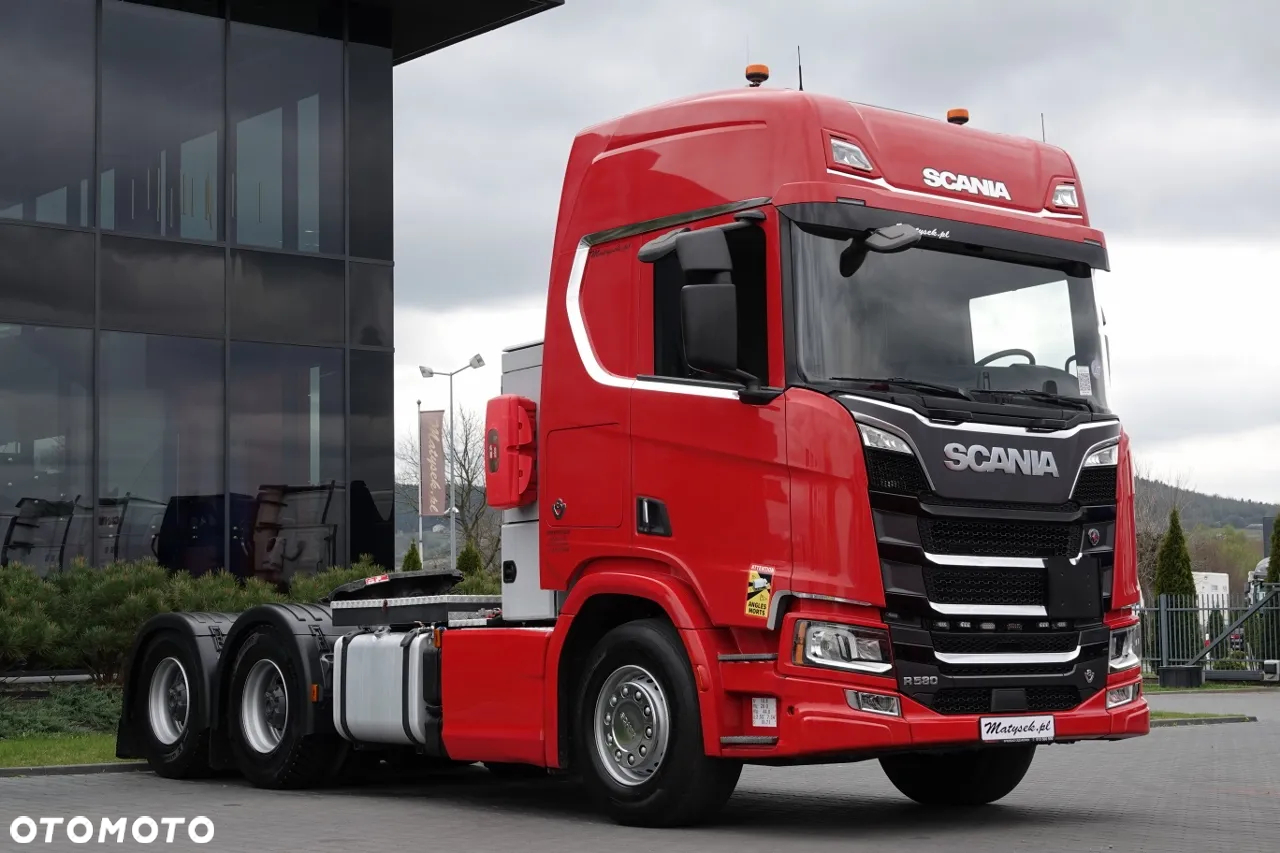 Scania R 580 / V8 / 6x4 / DMC: 150.000 KG / KLIMA POSTOJOWA / 3 OSIOWY CIĄGNIK SIODŁOWY - 2