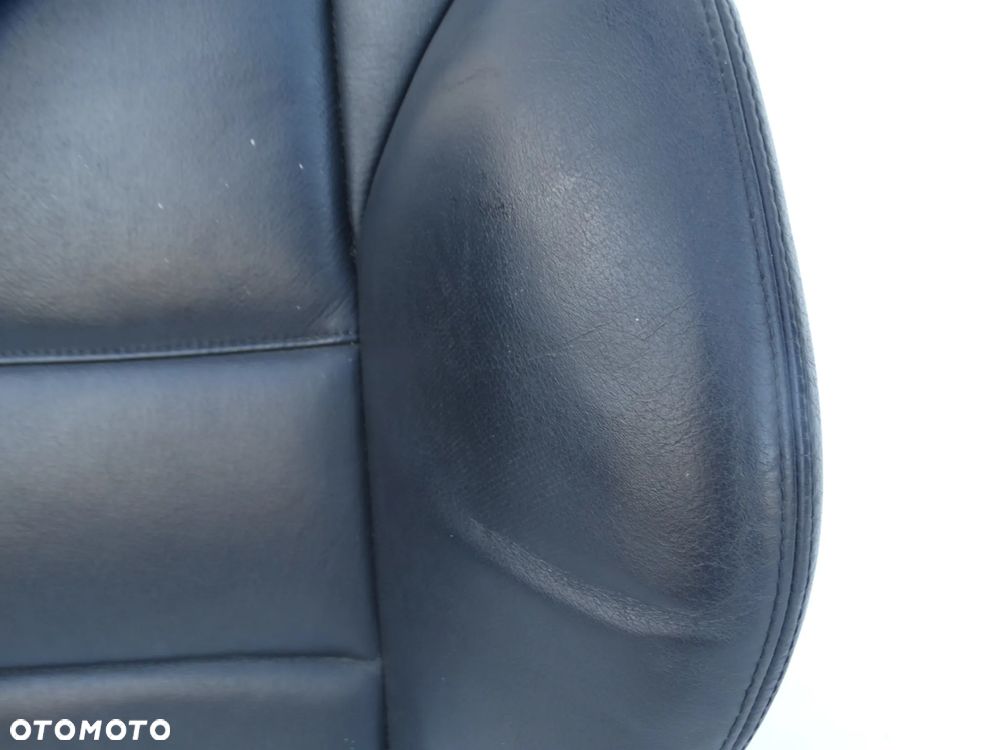 FOTEL PRAWY POSZYCIE FOTELA OPARCIE SKÓRA BMW E46 M-PAKIET COUPE F-VAT - 4
