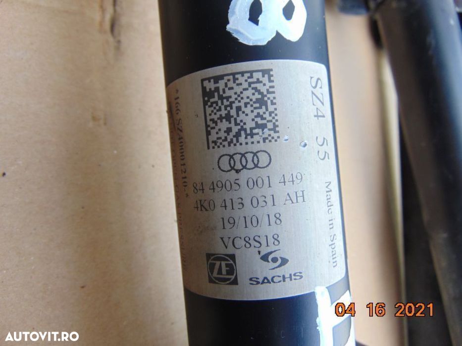 Telescop Audi A6 4K C8 Audi A7 telescoape fata arcuri cu telescop fata - 5