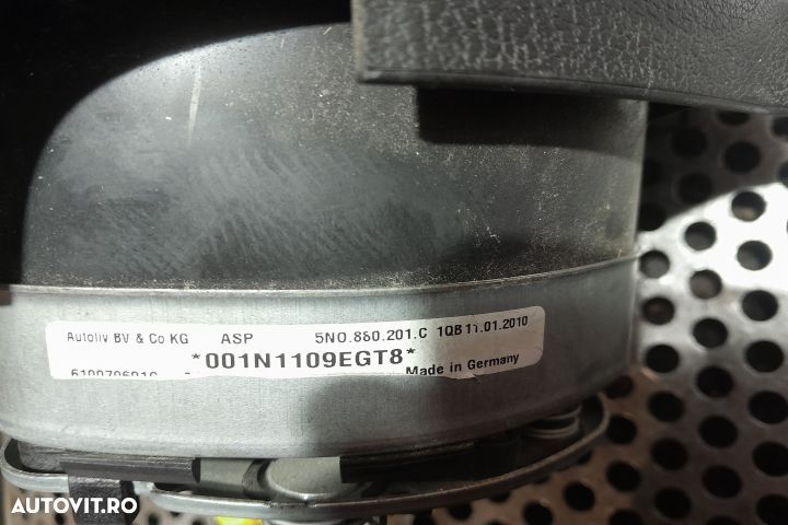 Airbag volan / sofer 5N0880201C 5N0880201C Volkswagen VW Tiguan 1 [fa - 4