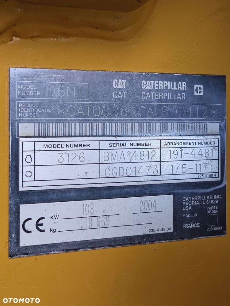 Caterpillar D6N LGP - 10