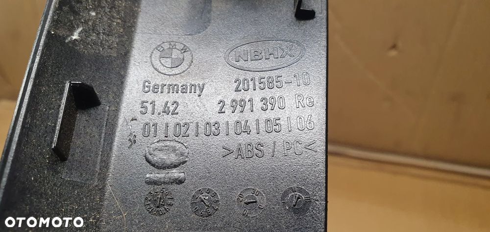 Dekor listwa ozdobna drzwi prawy przód BMW X1 E84 2991390 - 7