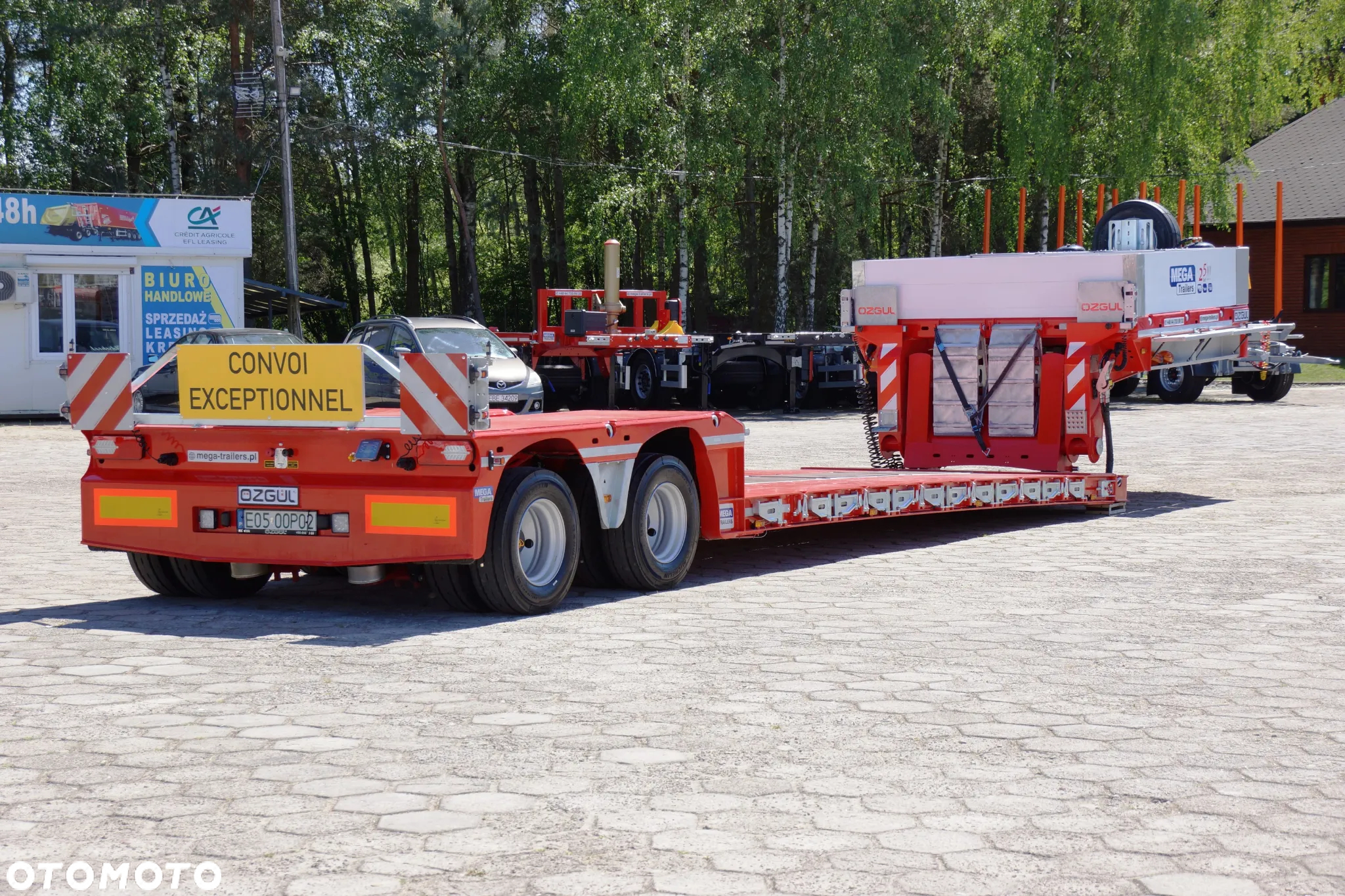Inny TIEFBETT - MEGA TRAILERS - wersja STRONG - OSIE SAF - TRIDECK - ALUFELGI - 9