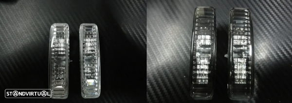 Piscas laterais / faróis / farolins para BMW E39 fundo preto ou em cristal.