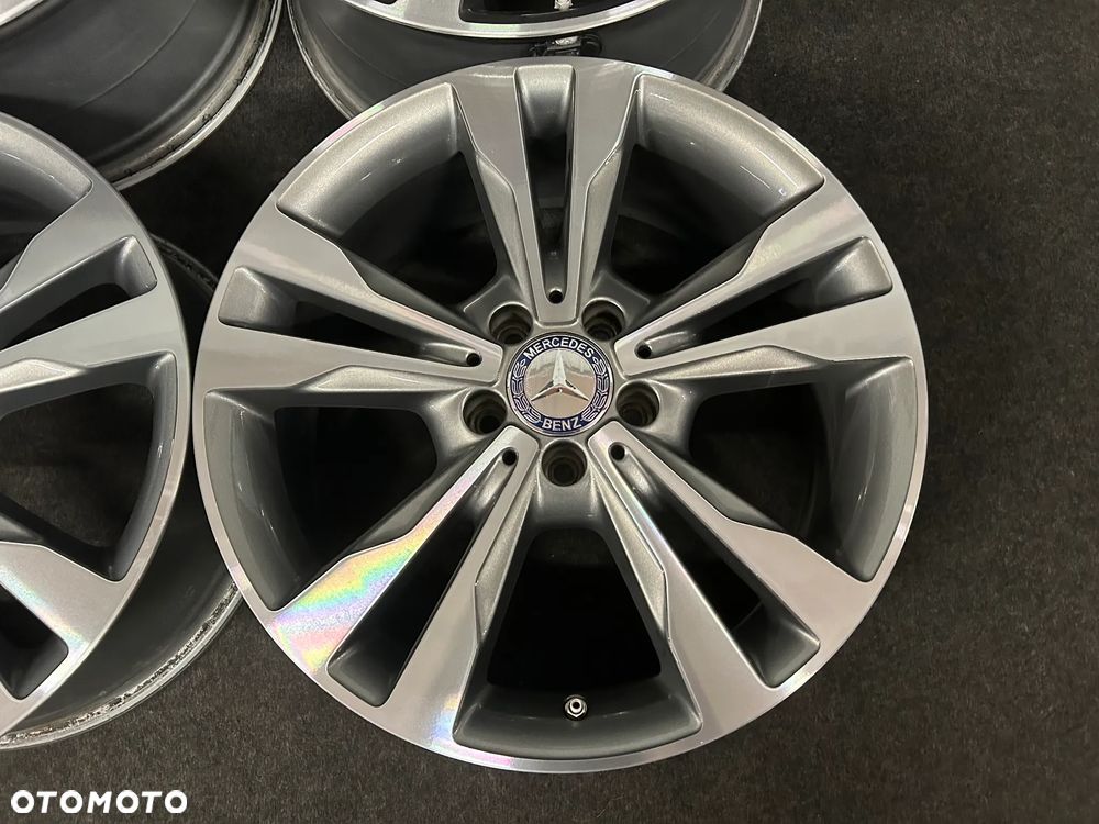 Alufelgi Mercedes C-Klasa W205, W204, E-Klasa W212, V-Klasa 18 cali 5x112 4szt. Ładne z czujnikami! - 7