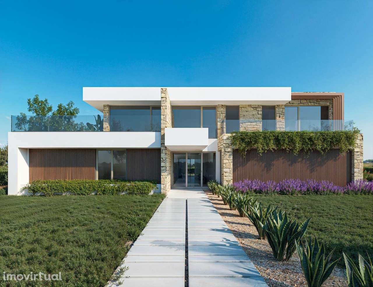 Moradia Contemporânea de Arquitetura Distinta com Vista para o... - Grande imagem: 2/18