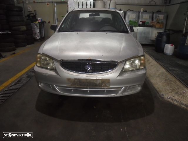 Carro MOT: G4EA HYUNDAI ACCENT 2 2003 1.3 86CV 4P CINZA GASOLINA - 1