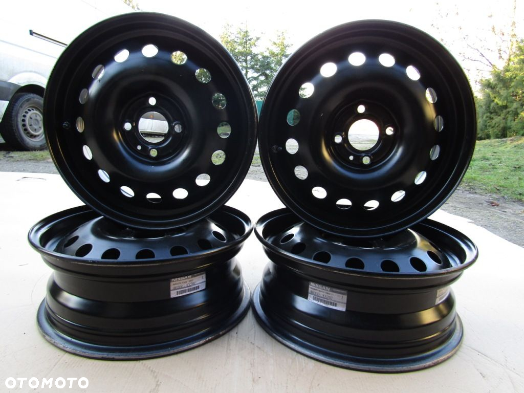 1x Felga 15 Nissan Note I Micra K12 K13 Renault Clio II III 5,5j 4x100 ET43 - 12
