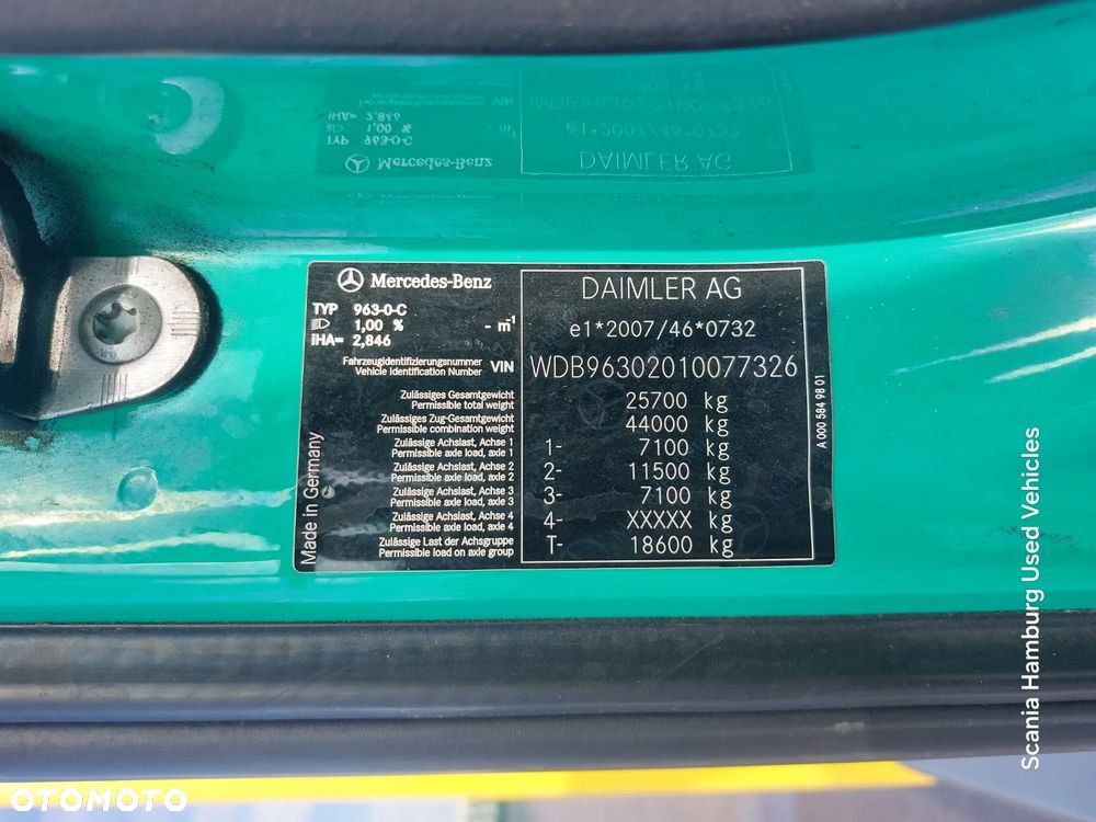 Mercedes-Benz ANTOS 2633 EURO 6, GEESINK/NORBA/ śmieciarka/sprowadzony z DE - 26