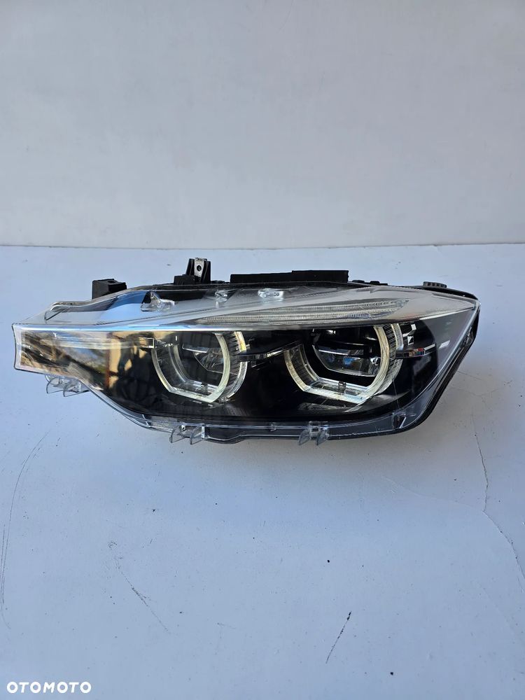 BMW 3 F30 F31 LCI LIFT LAMPA LEWA PRZÓD LED ADAPTIVE BLACK 8739565