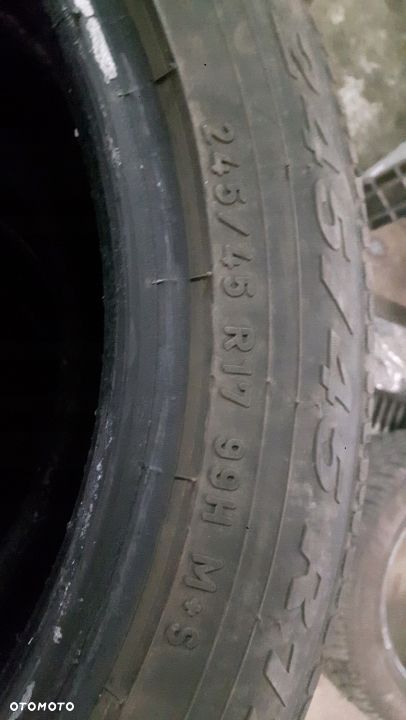 OPONA PIRELLI SOTTOZERO SERIA II 245/45R17 5,5MM - 6