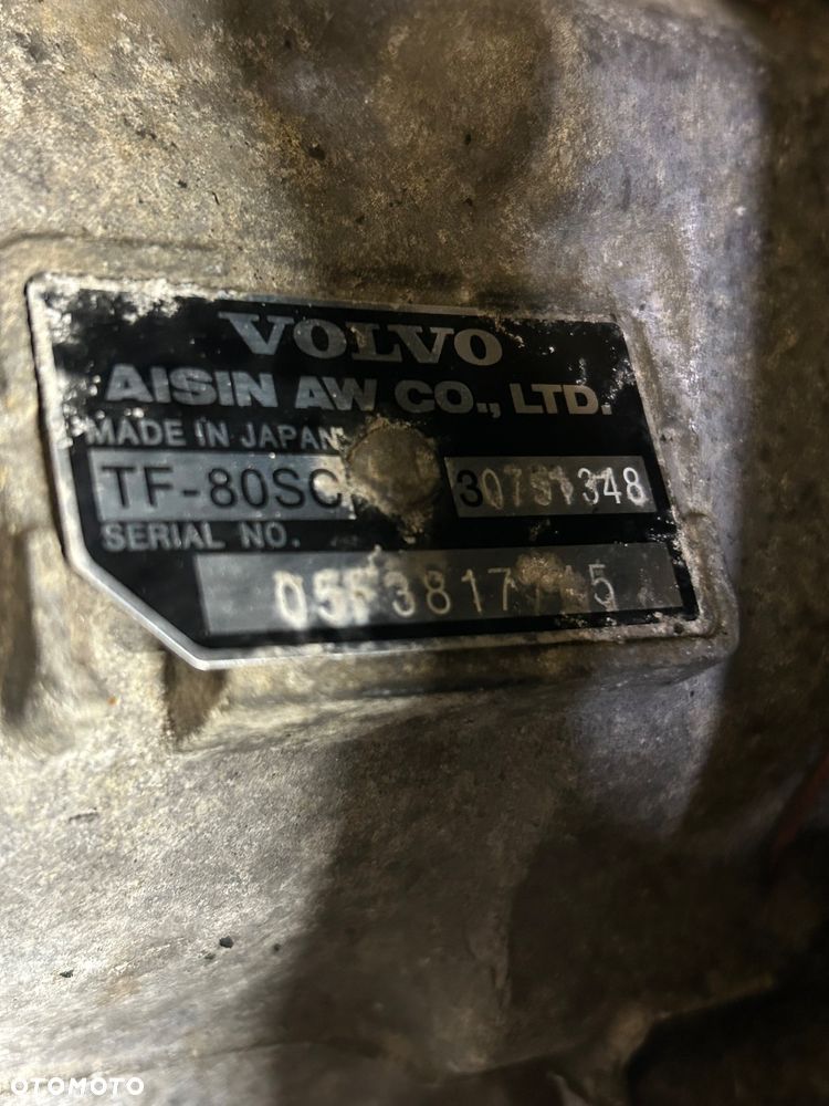 SKRZYNIA AUTOMAT AUTOMATYCZNA KONWERTER VOLVO XC90 2.4 2,4 163 KONIE 30735326 30751348 TF-80SC AWD D5 - 2