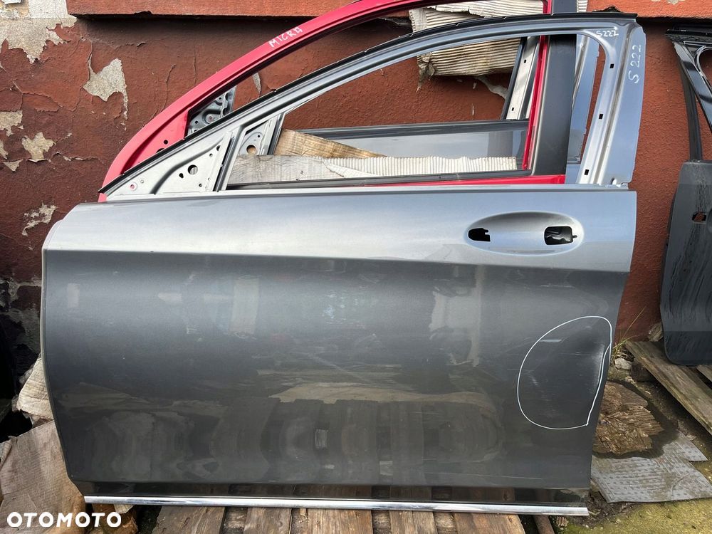 Drzwi lewe przednie MERCEDES S KLASA W222 chrom - 1