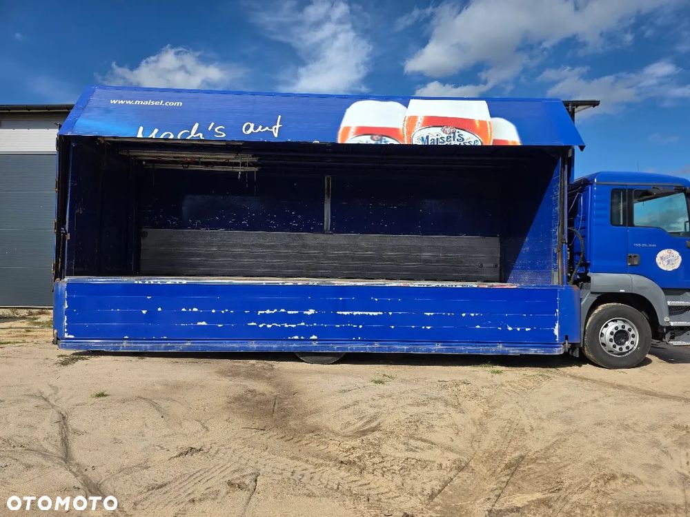 MAN TGS 26.360 TYLKO 412 TYS km BURTY OTWIERANE HYDRAULICZNIE KLIMATYZACJA - 8