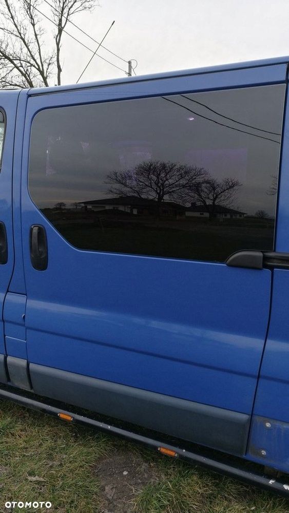 szyba z drzwi przesuwnych lewa bok trafic vivaro 01-14 - 2