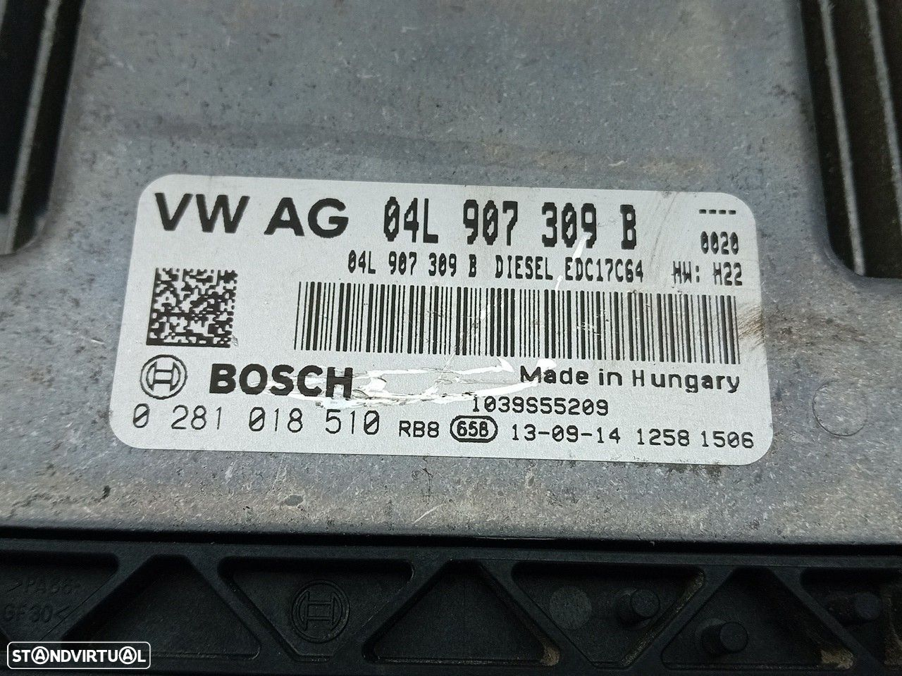 Centralina motor / ECU AUDI A3 Sportback (8VA, 8VF) - 4