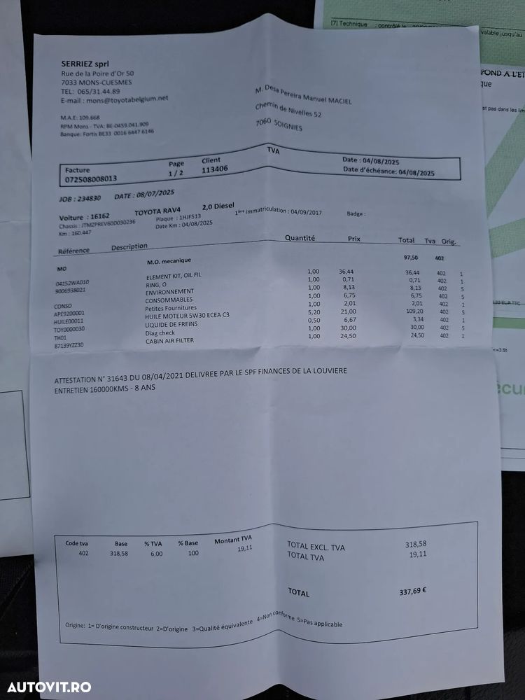 Toyota RAV4 2.0 D-4D 4x2 Start-Stop - 28