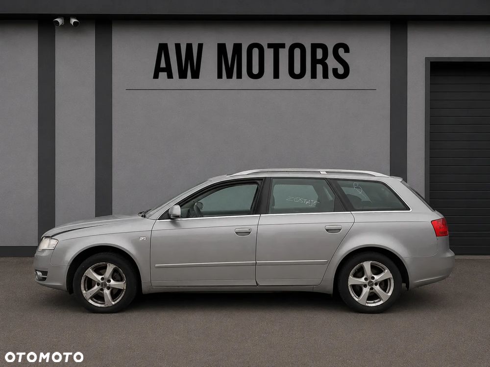 AUDI A4 2004 *SAMOCHÓD NA CZĘŚCI* 6483 Q4 / Y7G MASKA, LAMPA, DRZWI, LUSTERKO, ZDERZAK, GRILL, BŁOTNIK, KLAPA, BELKA, DESKA, FOTELE, KANAPA, ĆWIARTKA KIEROWNICA, TARCZE, ZACISKI, ZAWIESZENIE, KOMPLETNY PRZÓD, KOMPLETNY TYŁ, LICZNIK, ZEGARY, PRAWE LEWE PRZÓD TYŁ - 1