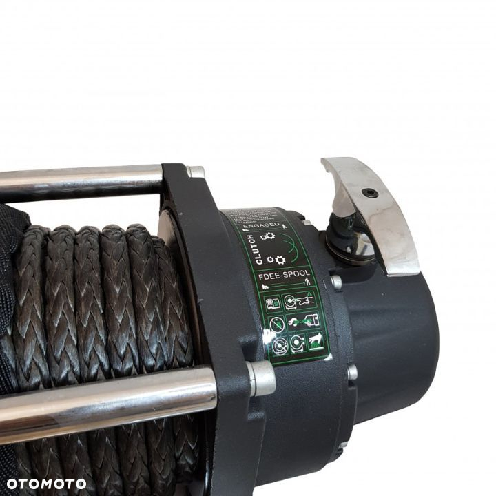 Wyciągarka elektryczna Kangaroowinch K9500 Speed 12V Z Liną Syntetyczną - 4