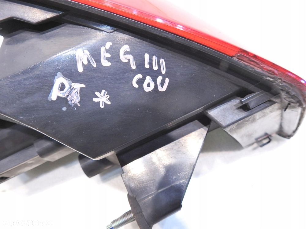 LAMPA PRAWA TYLNA TYŁ RENAULT MEGANE III COUPE - 2