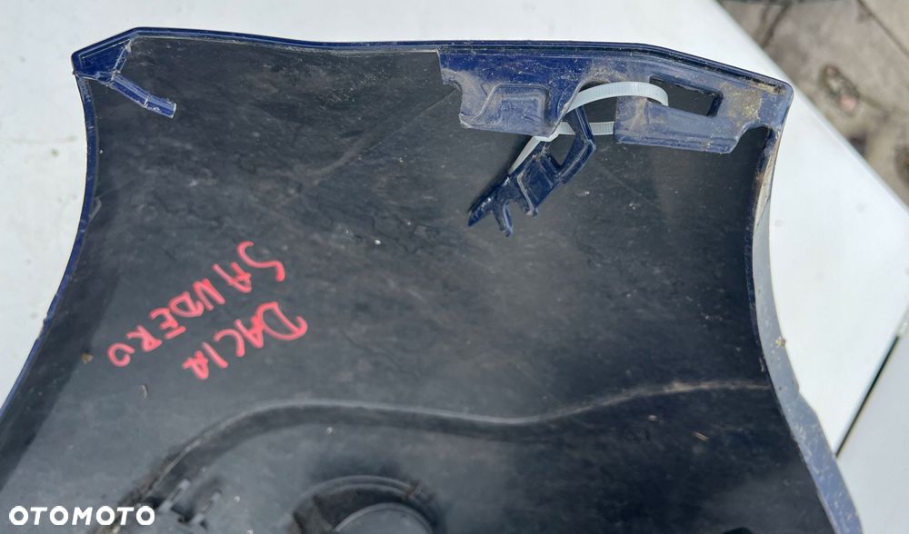 dacia sandero i 1.2 16v zderzak przedni przód 8200526596 - 6