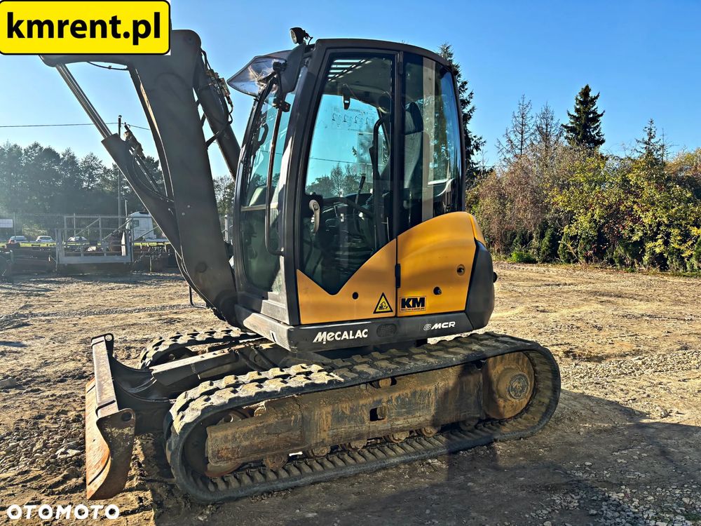 Mecalac 8 MCR MINI-KOPARKA 2016R. | 6 MCR JCB 8055 8080 KUBOTA KX KOMATSU PC88 - 26