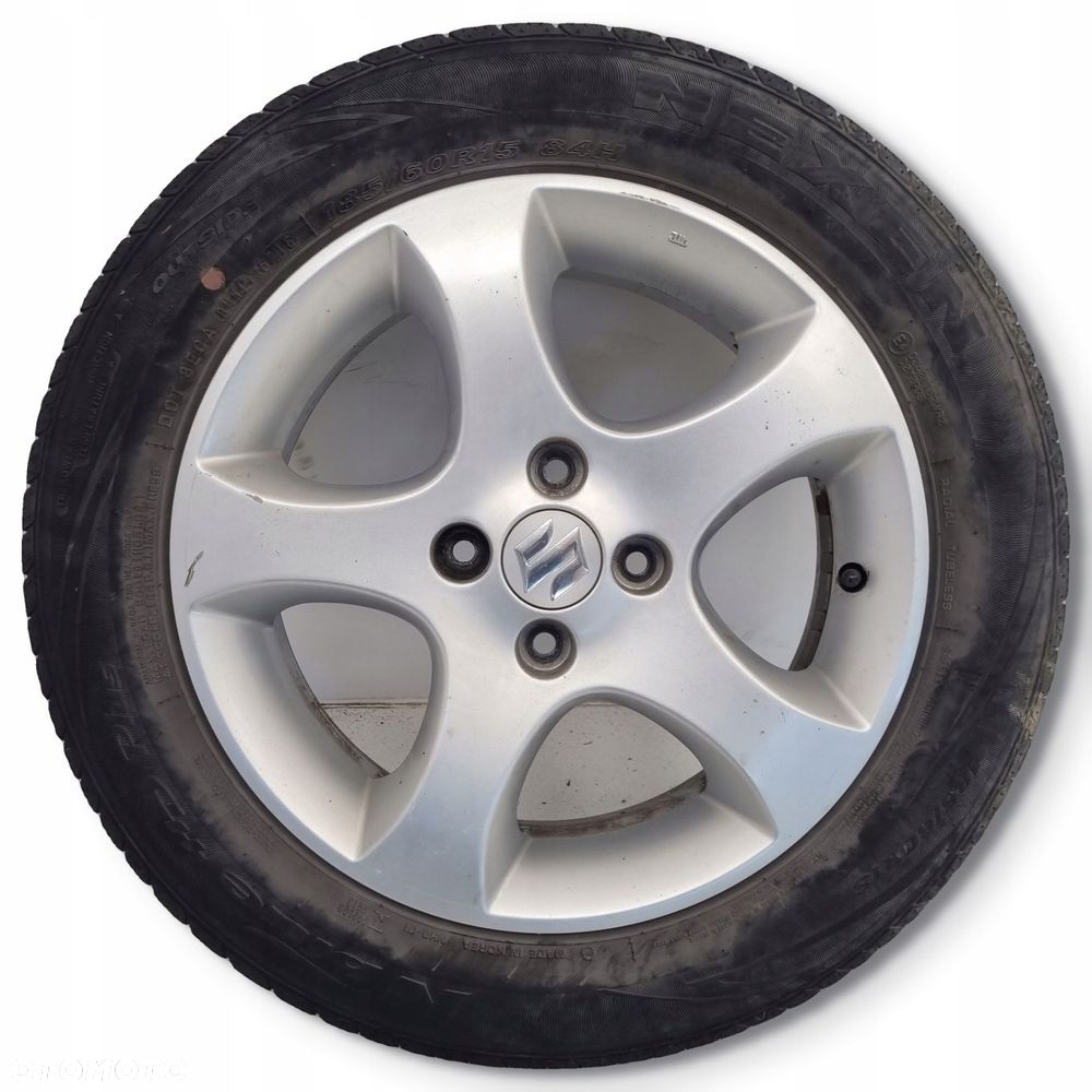 FELGA ALUMINIOWA Suzuki Swift opona 185/60 R15 4x100 koło zapasowe SU0007 - 1