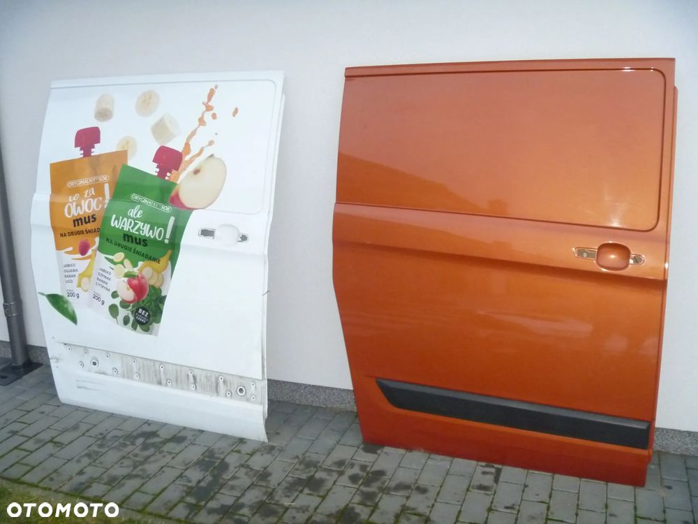 FORD TRANSIT CUSTOM DRZWI TYLNE PRAWA LEWE PEŁNE - 16
