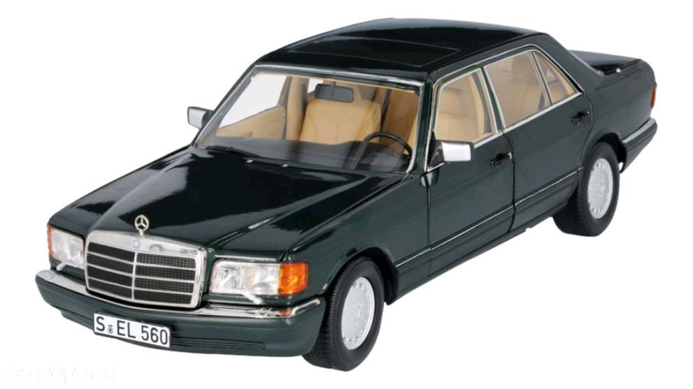 MERCEDES 560 SEL W126 S-KL Model samochodu 1:18 OE - 1