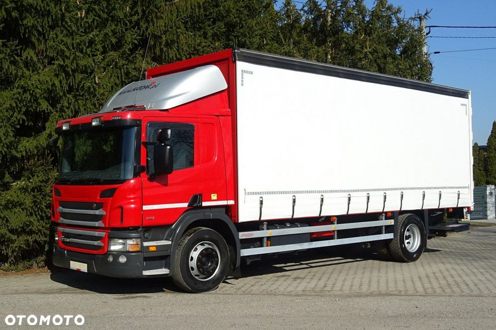 Scania P250 Euro 6 sypialna firanka wys.2.60 winda poduszki sprowadzony - 17