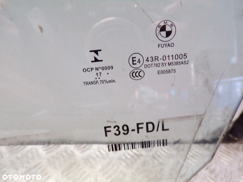 SZYBA DRZWI LEWY 2017 PRAWY 2019 PRZÓD BMW X2 F39 - 4