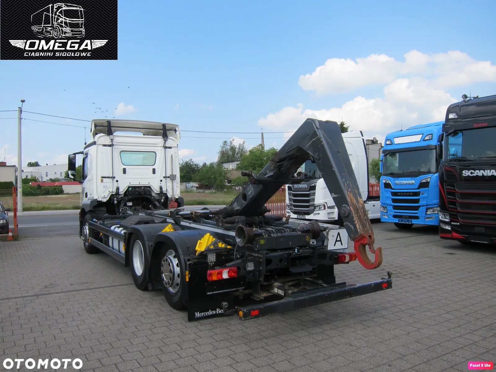 Mercedes-Benz ACTROS 6x2 // Oś skrętna // MEILLER // - 26