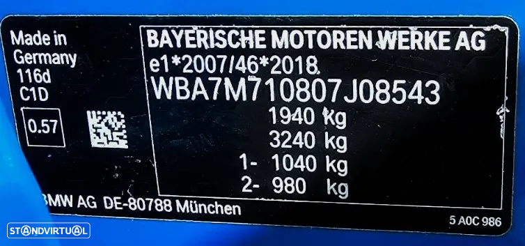 BMW 116 d Pack Desportivo M Auto - 11