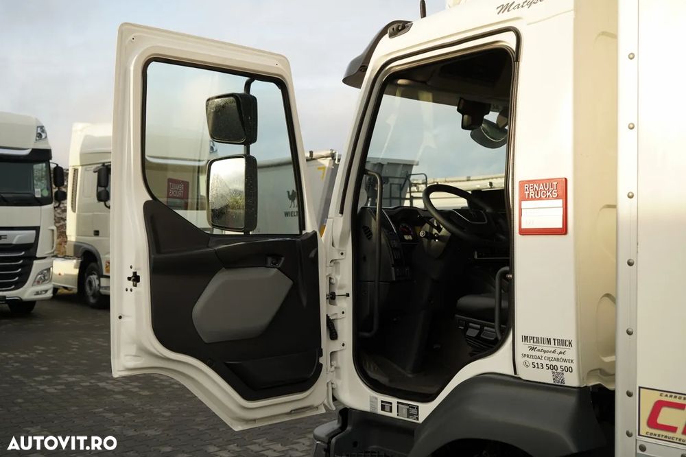 Renault D 240 / 4x2 / CONTAINER / 7.7 M / DHOLLANDIA LIFT / EURO 6 - 26