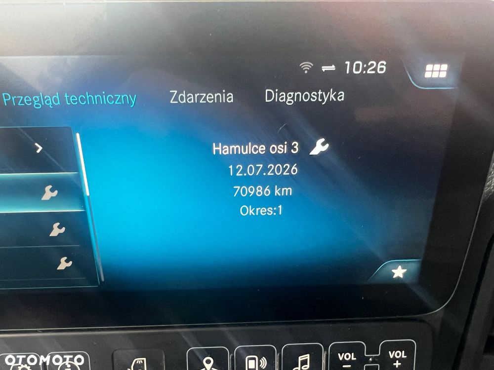 Mercedes-Benz ACTROS  MP5 euro6 6x2 jumbo zestaw  120m 38palet - 37