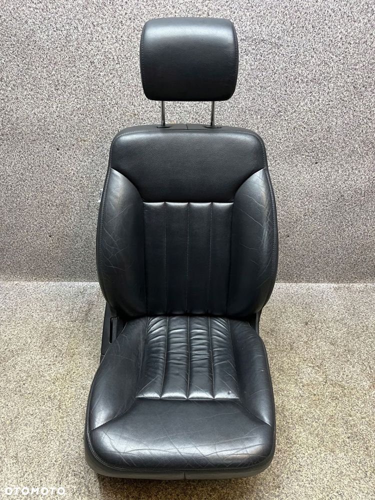 Fotel pasazera prawy przod przedni grzany skora Airbag Mercedes ML W164