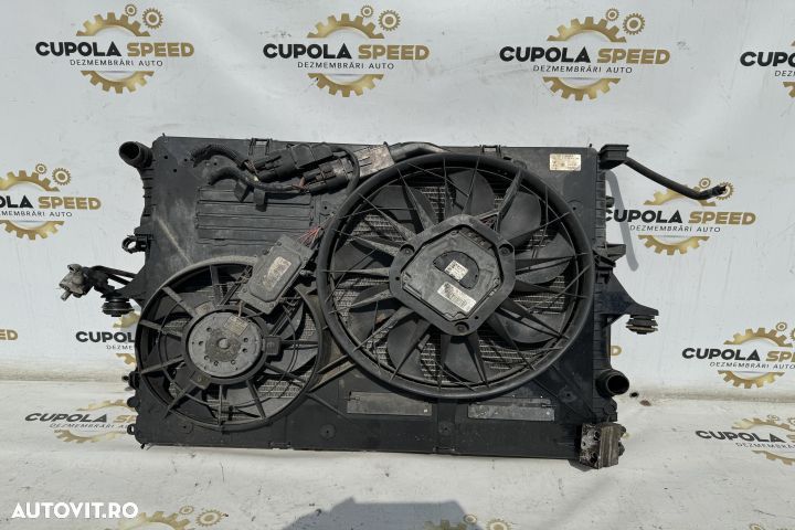 Ansamblu radiatoare cu electroventilatoare 4.8 Turbo  7L0121203G 7L01 - 1