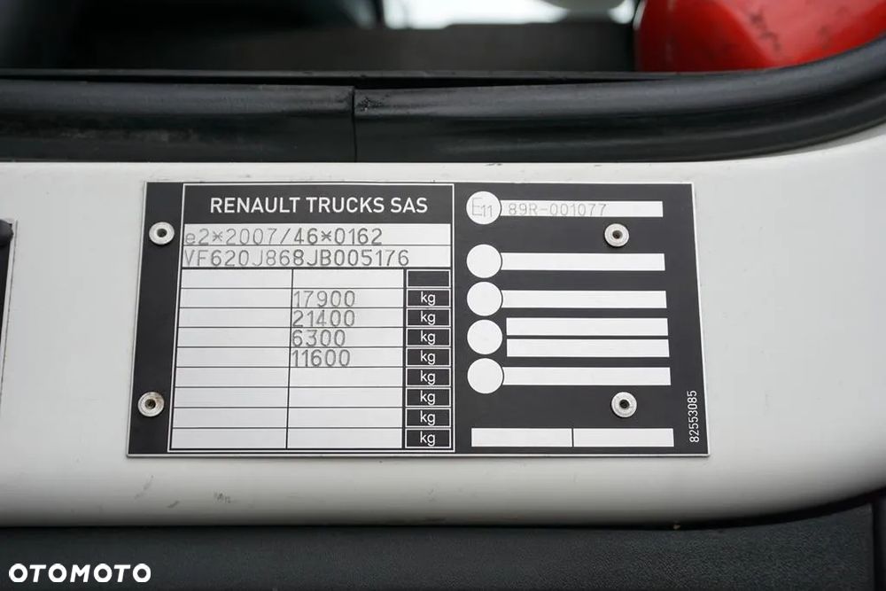Renault PREMIUM / D16 / ACC / SKRZYNIOWY + HDS / HIAB 099 E - 2 HIDUO - 11