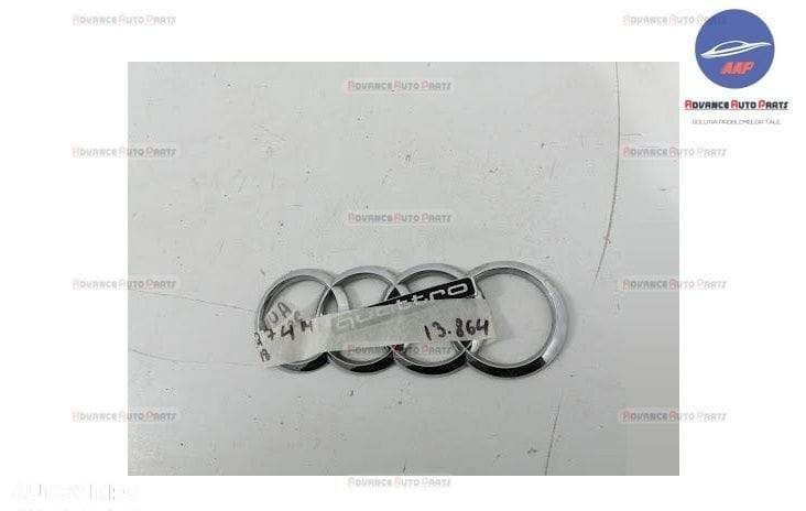 Emblema Audi Q7 4M 2015 2016 2017 2018 2019 2020 Originala - 2