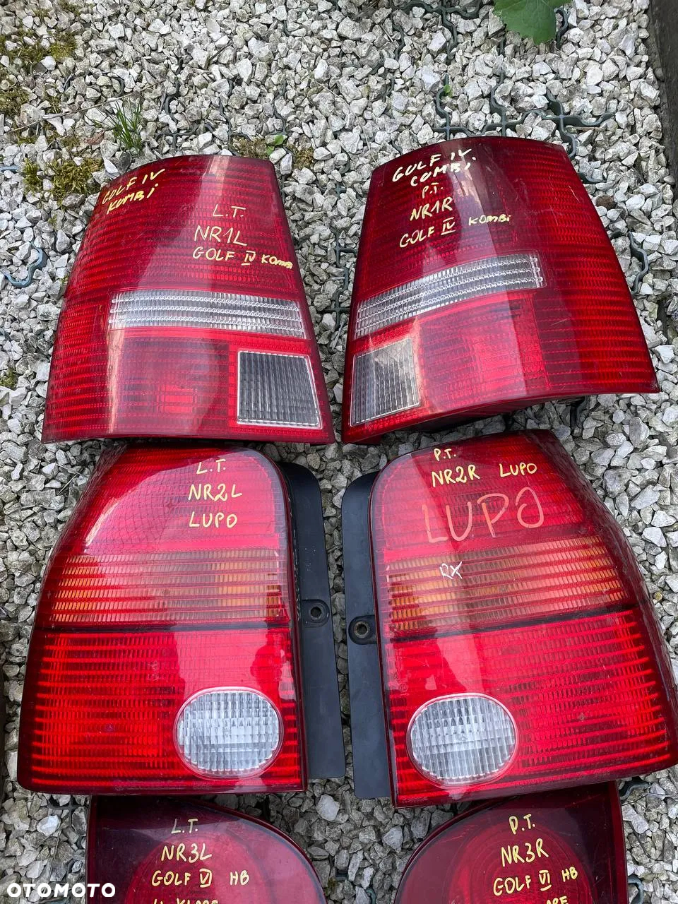 VW VOLKSWAGEN LAMPY TYŁ LEWE PRAWE - 2