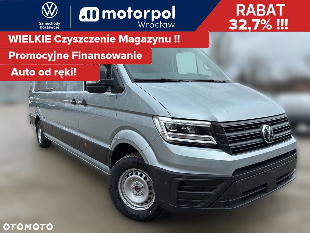 Volkswagen Crafter 35 Furgon LONG/L5H3, 2.0 BiTDI 177KM, Wysoki dach, r. o. 4490mm - 2