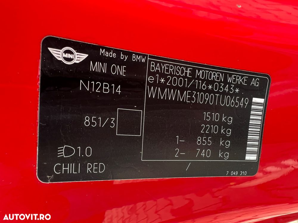 Mini Cooper One - 15