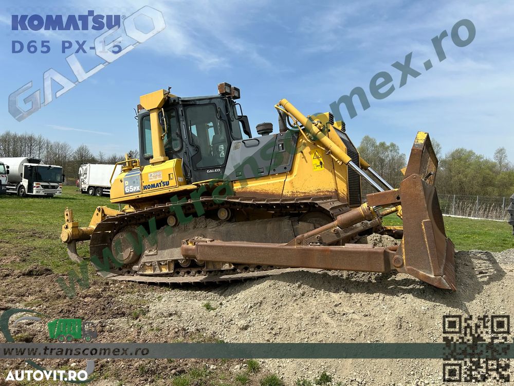 Komatsu D65PX-15, Lama 4m + Scarificator * TOP* - 1