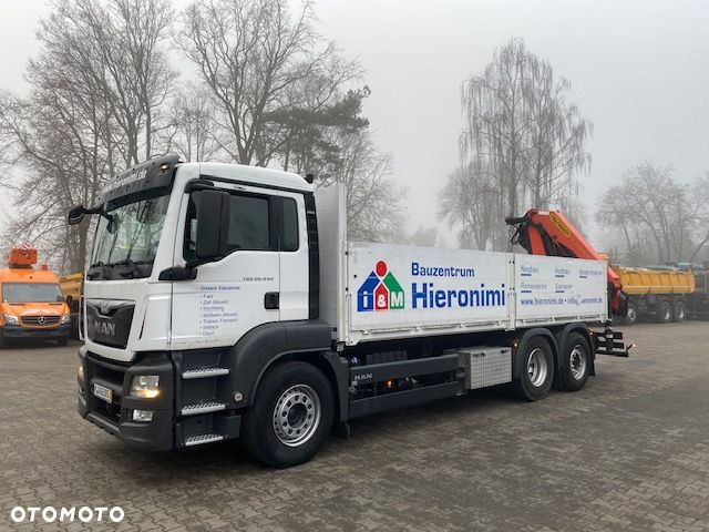 MAN TGS 26.440 6X2 SKRZYNIA / ŻURAW PALFINGER PK 22002, 2015r - 2