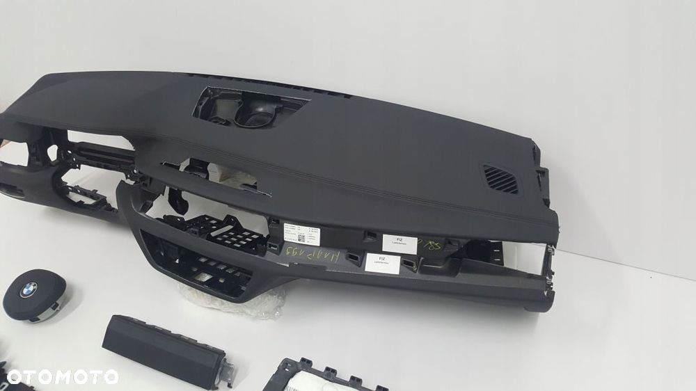 BMW G11 G12 DESKA ROZDZIELCZA KONSOLA KOKPIT PULPIT PODUSZKI AIRBAG AIR BAG PASY KIT SET - 3