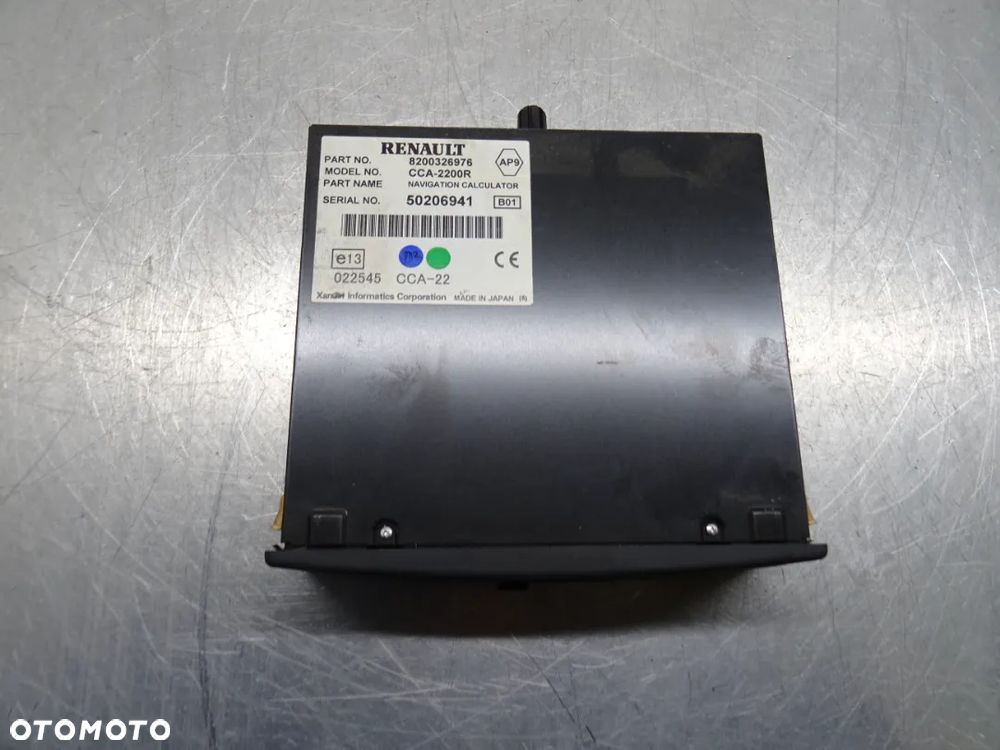 RENAULT VEL SATIS LIFT CZYTNIK NAWIGACJI GPS 8200326976 - 4