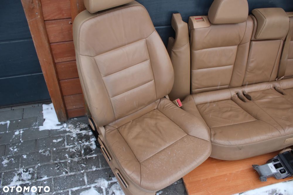 FOTELE PRZÓD FOTELE TYŁ BOCZKI PODŁOKIETNIK GRZANE PRZYCISKI PODGRZEWANIA OPEL VECTRA C KOMBI SKÓRA JASNA EUROPA - 15