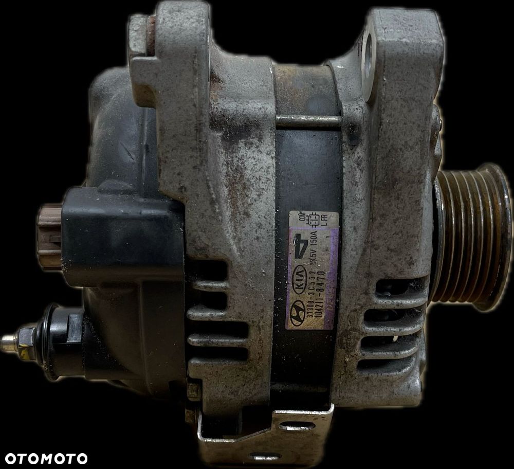O1 HYUNDAI GENESIS G80 2013- ALTERNATOR 3.8 150A 37300-3C552 - 4